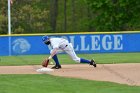 Baseball vs CGA  Wheaton College Baseball vs Coast Guard Academy during game one of the NEWMAC semi-finals playoffs. - (Photo by Keith Nordstrom) : Wheaton, baseball, NEWMAC